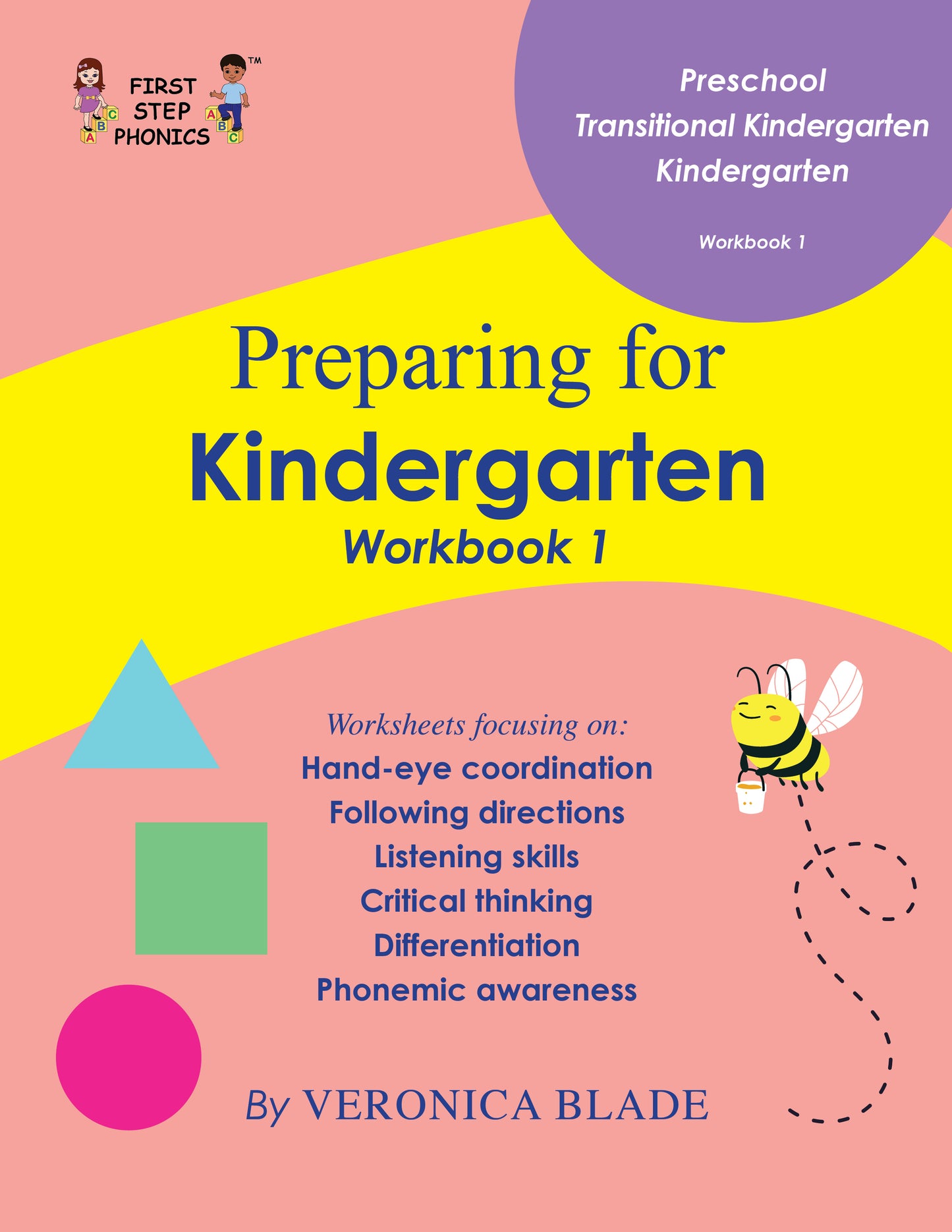 Preparing for Kindergarten: Workbook 1