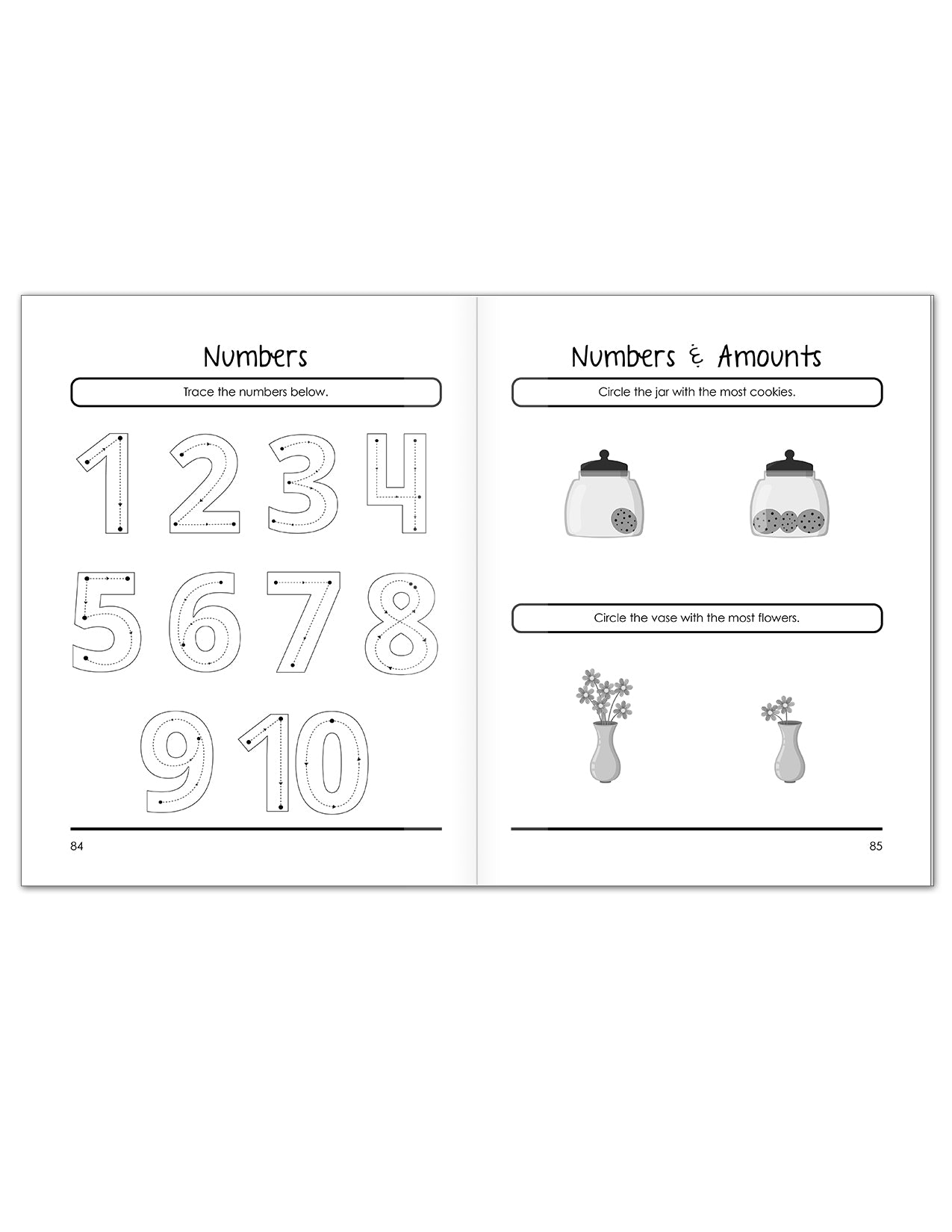 Preparing for Kindergarten: Workbook 1