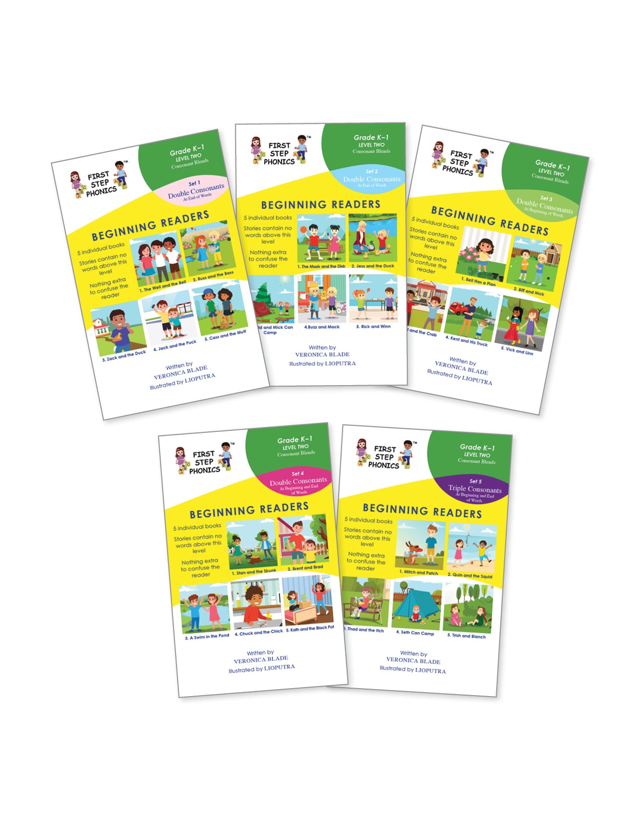 Level 2: All 25 Books and all 5 Workbooks