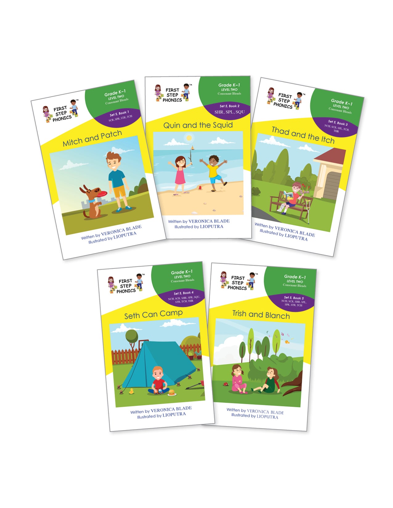 Level 2: All 25 Phonics Books