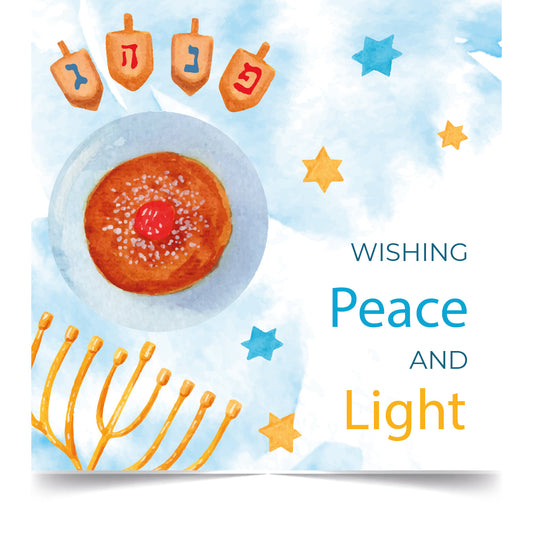 Wishing You a Bright Start to Hanukkah 💙🕯️