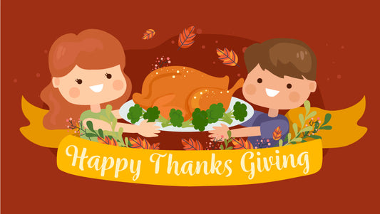 Thankful hearts, full plates, and a special treat coming soon! 🥧