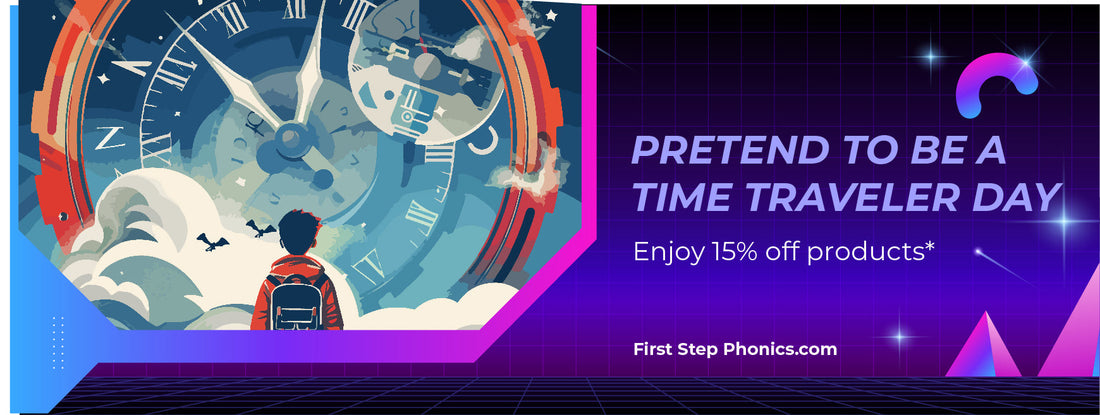 🚀 Pack Your Imagination — It’s Pretend to be a Time Traveler Day!