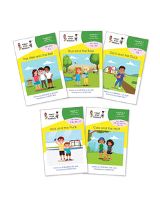 Level 2, Set 1: Simple Double Consonant (5 books)