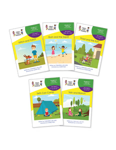 Level 2, Set 5: Three-consonant Blends (5 books)